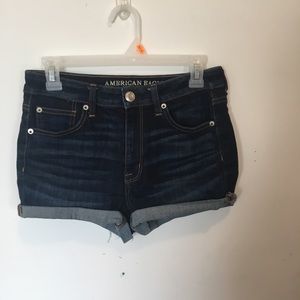 American eagle jean shorts